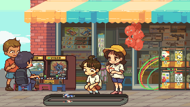 90년대 문방구 앞 풍경